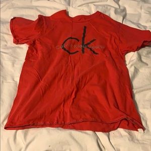 Calvin Klein Jean shirt red